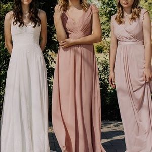Dusty Rose Bridesmaid Dress